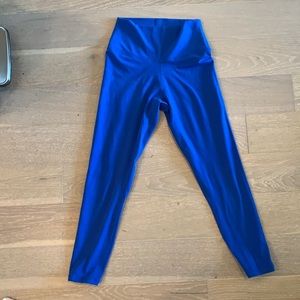 Size medium Colbalt blue leggings!